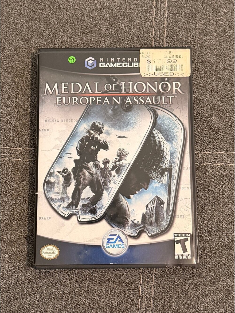 Medal of Honor European Assult for Nintendo GameCube